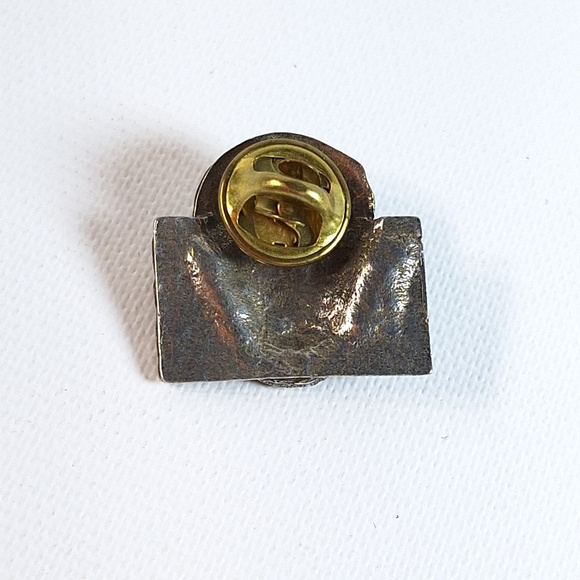 Socrates Sculpted Pewter Unisex Pin - Picture 3 of 6